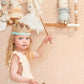 Dots Wallpaper in Soft Pink