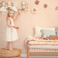 Dots Wallpaper in Soft Pink