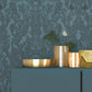 Amelie Blue Wallpaper by Majvillan