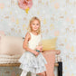 Golden Woods Soft Grey Wallpaper by Majvillan