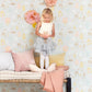 Golden Woods Soft Grey Wallpaper by Majvillan
