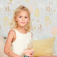 Golden Woods Soft Grey Wallpaper by Majvillan
