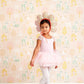 Golden Woods Sweet Pink Wallpaper by Majvillan