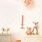 Holly White/Gold Wallpaper by Majvillan