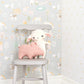 My Farm Soft Grey Wallpaper by Majvillan