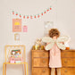 Stardust Lovely Pastel Pink Wallpaper by Majvillan