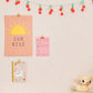 Stardust Lovely Pastel Pink Wallpaper by Majvillan
