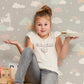 Rainbow Treasures Mud Grey Wallpaper by Majvillan