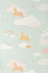 sample rainbow treasures bubblegum turquoise wallpaper by majvillan 1