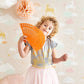 Rainbow Treasures Lovely Pastel Pink Wallpaper by Majvillan