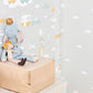 Dreamy Clouds Soft Grey Wallpaper by Majvillan
