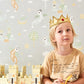 Magical Adventure Soft Grey Wallpaper by Majvillan