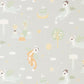Magical Adventure Soft Grey Wallpaper by Majvillan