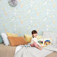 Magical Adventure Dusty Blue Wallpaper by Majvillan