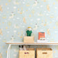 Magical Adventure Dusty Blue Wallpaper by Majvillan