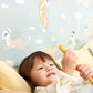 Magical Adventure Dusty Blue Wallpaper by Majvillan