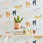 Black Panther Light Grey Wallpaper by Majvillan
