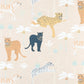 Black Panther Creamy Orange Wallpaper by Majvillan