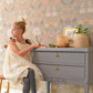 June Mindful Grey Wallpaper by Majvillan