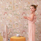 Old Garden Dusty Rose Wallpaper by Majvillan