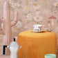 Old Garden Dusty Rose Wallpaper by Majvillan