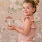 Old Garden Dusty Rose Wallpaper by Majvillan
