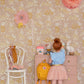 Garden Party Dusty Blush Pink Wallpaper by Majvillan