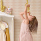 Copenhagen Beige Pink Wallpaper by Majvillan
