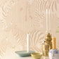 Safari Stripes Dusty Beige Wallpaper by Majvillan