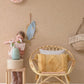 Animal Dots Dusty Peach Wallpaper by Majvillan