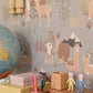 Lama Village Afternoon Blue Wallpaper by Majvillan