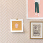 Herringbone Sandy Beige Wallpaper by Majvillan