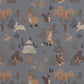 Deep Forest Midnight Blue Wallpaper by Majvillan