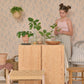 Oak Nature Beige Wallpaper by Majvillan
