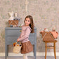Dollhouse Soft Lilac Wallpaper by Majvillan
