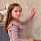 Dollhouse Soft Lilac Wallpaper by Majvillan