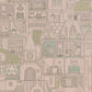 Dollhouse Soft Lilac Wallpaper by Majvillan