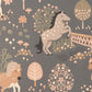 My Sweet Pony Wallpaper in Midnight Blue