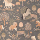 My Sweet Pony Wallpaper in Midnight Blue