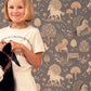 My Sweet Pony Wallpaper in Midnight Blue