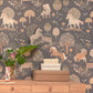 My Sweet Pony Wallpaper in Midnight Blue