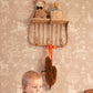 Summer Fields Wallpaper in Soft Brown
