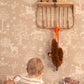Summer Fields Wallpaper in Soft Brown