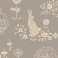 Summer Fields Wallpaper in Dusty Blue