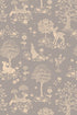 Summer Fields Wallpaper in Dusty Blue