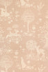 Sample Summer Fields Wallpaper in Powder Pink
