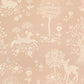Summer Fields Wallpaper in Powder Pink