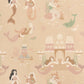 Mermaid Reef Wallpaper in Sandy Beige