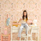 Mermaid Reef Wallpaper in Sweet Pink