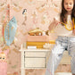 Mermaid Reef Wallpaper in Sweet Pink